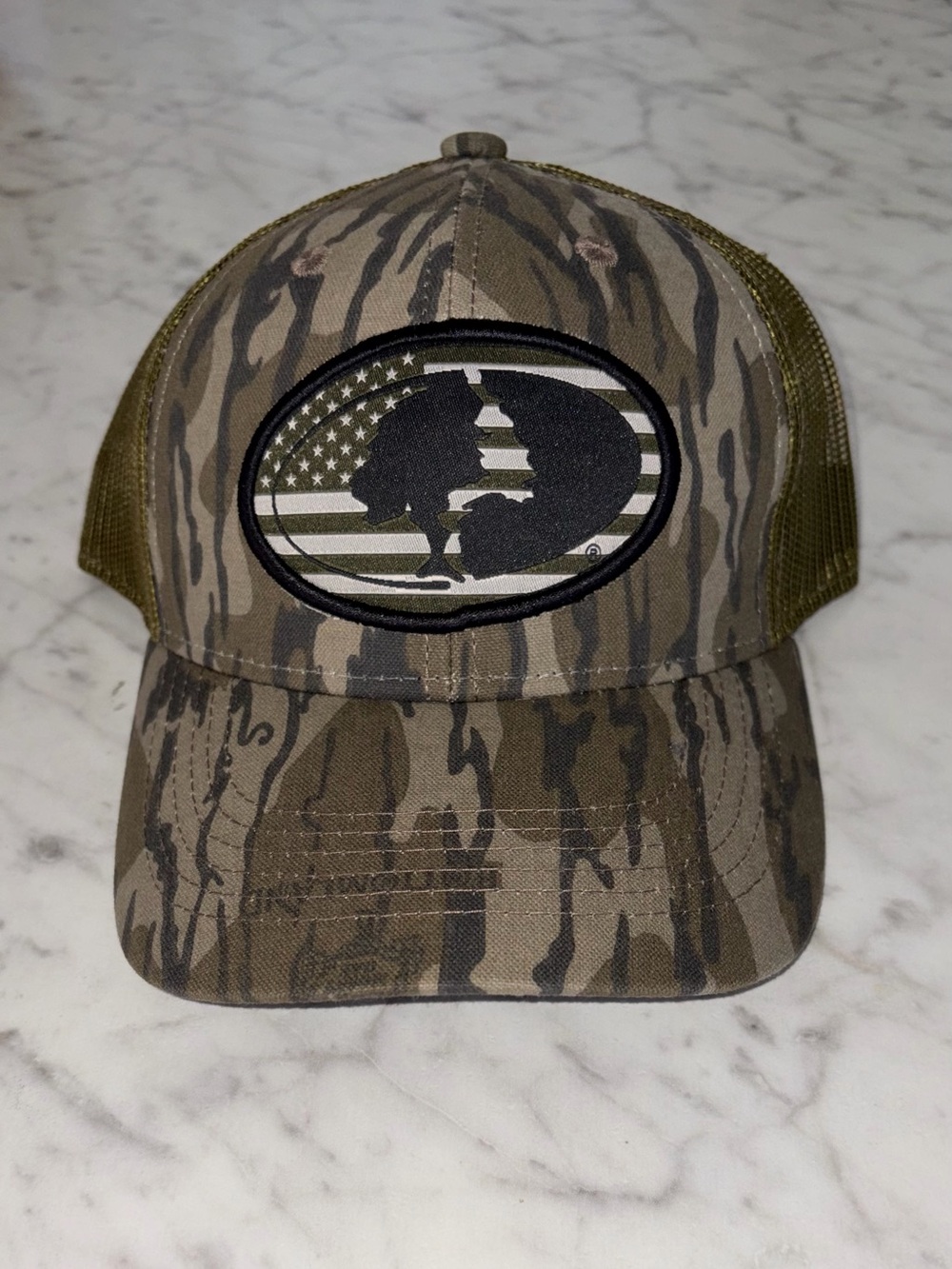 Mossy Oak American Flag Hat